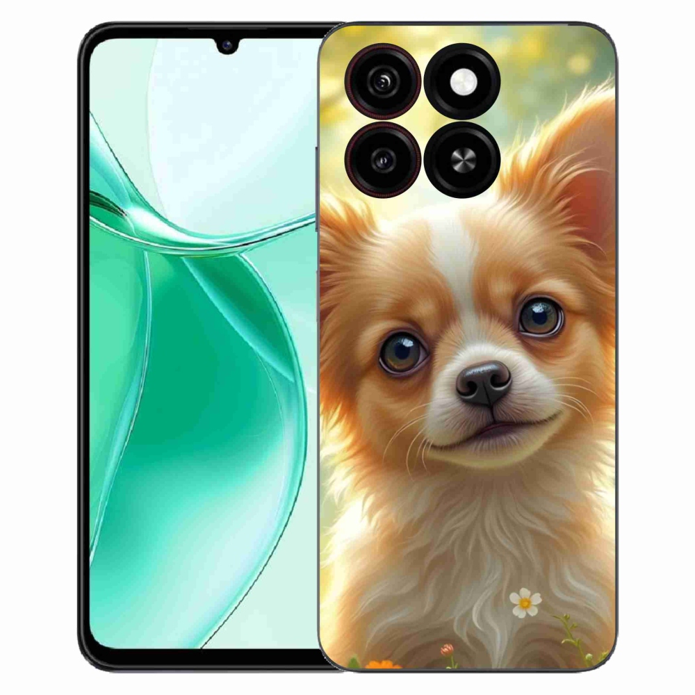 Gelový kryt mmCase na ZTE Blade A35 - čivava 5