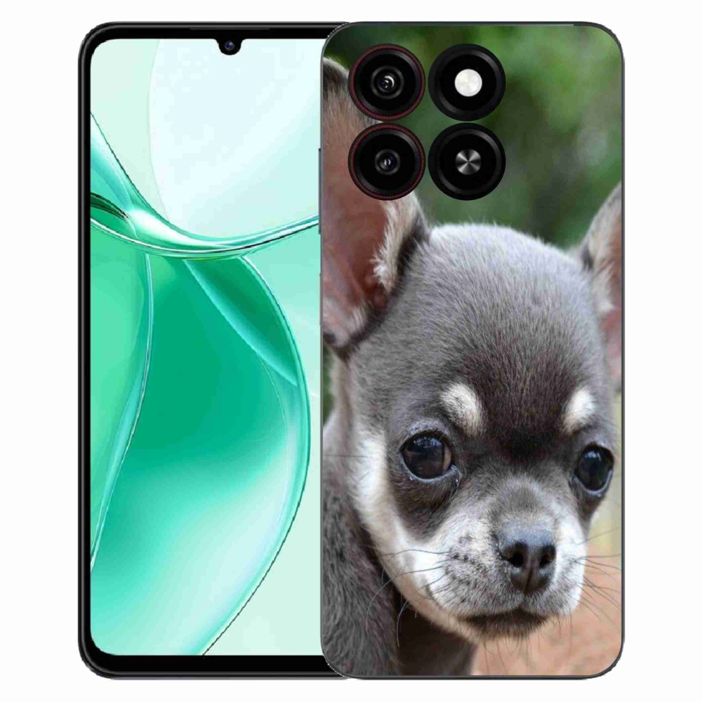Gelový kryt mmCase na ZTE Blade A35 - čivava
