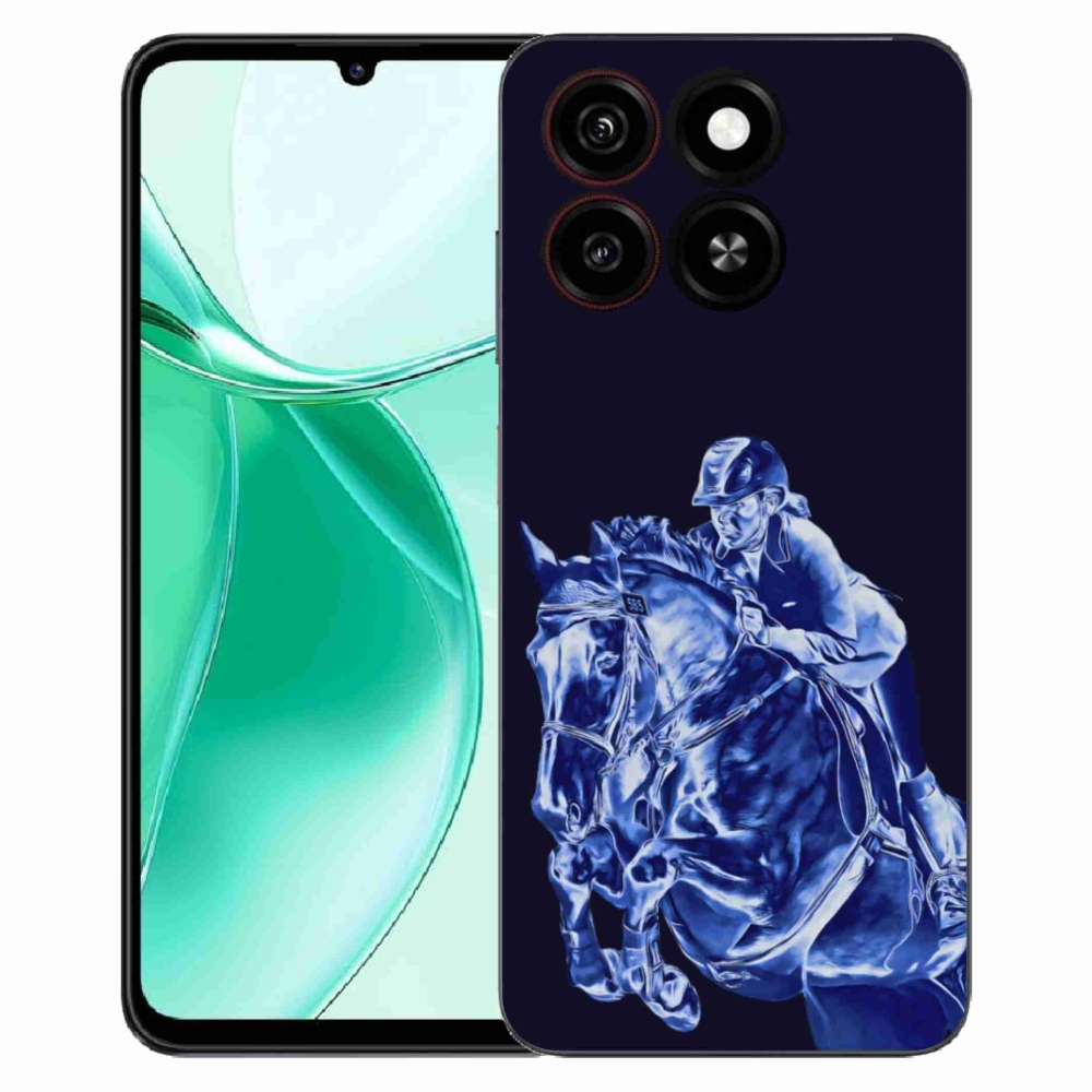 Gelový kryt mmCase na ZTE Blade A35 - dostihový kůň