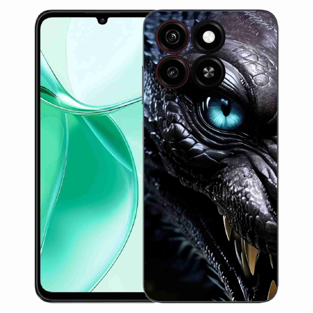 Gelový kryt mmCase na ZTE Blade A35 - dračí pohled