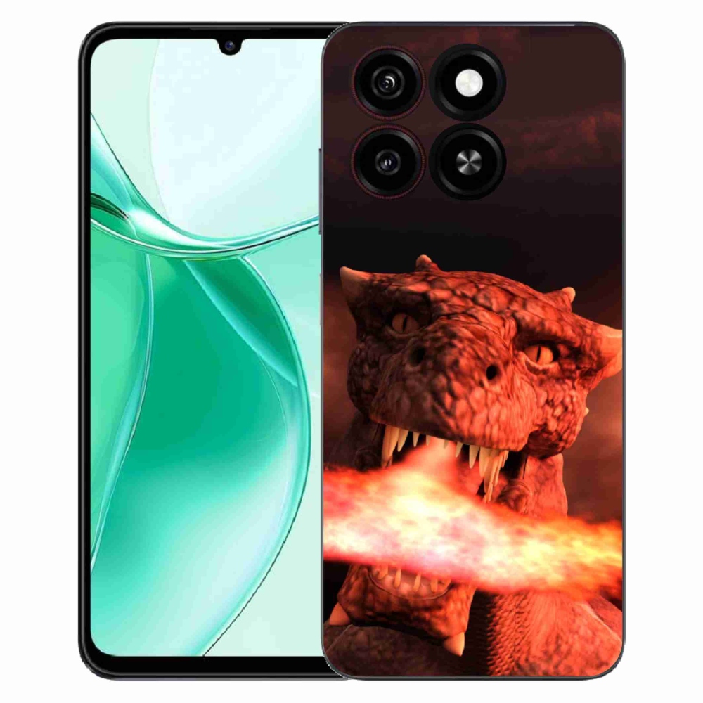 Gelový kryt mmCase na ZTE Blade A35 - drak