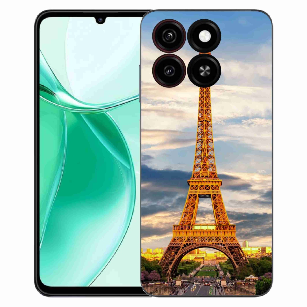 Gelový kryt mmCase na ZTE Blade A35 - eiffelova věž 3