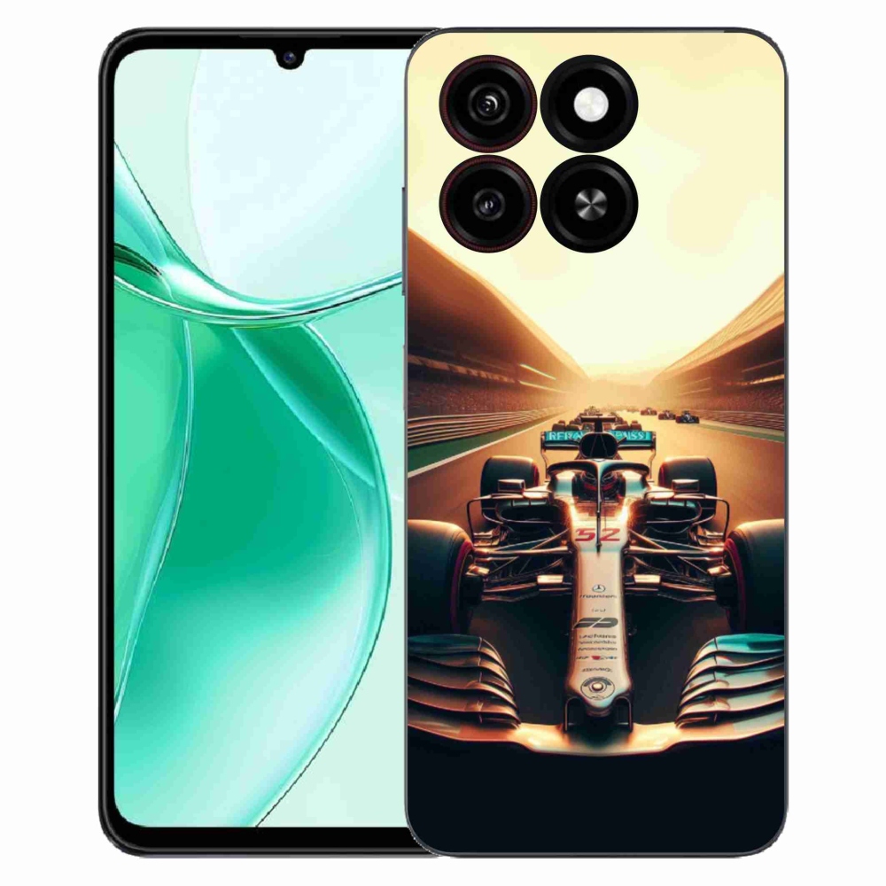 Gelový kryt mmCase na ZTE Blade A35 - formule 1