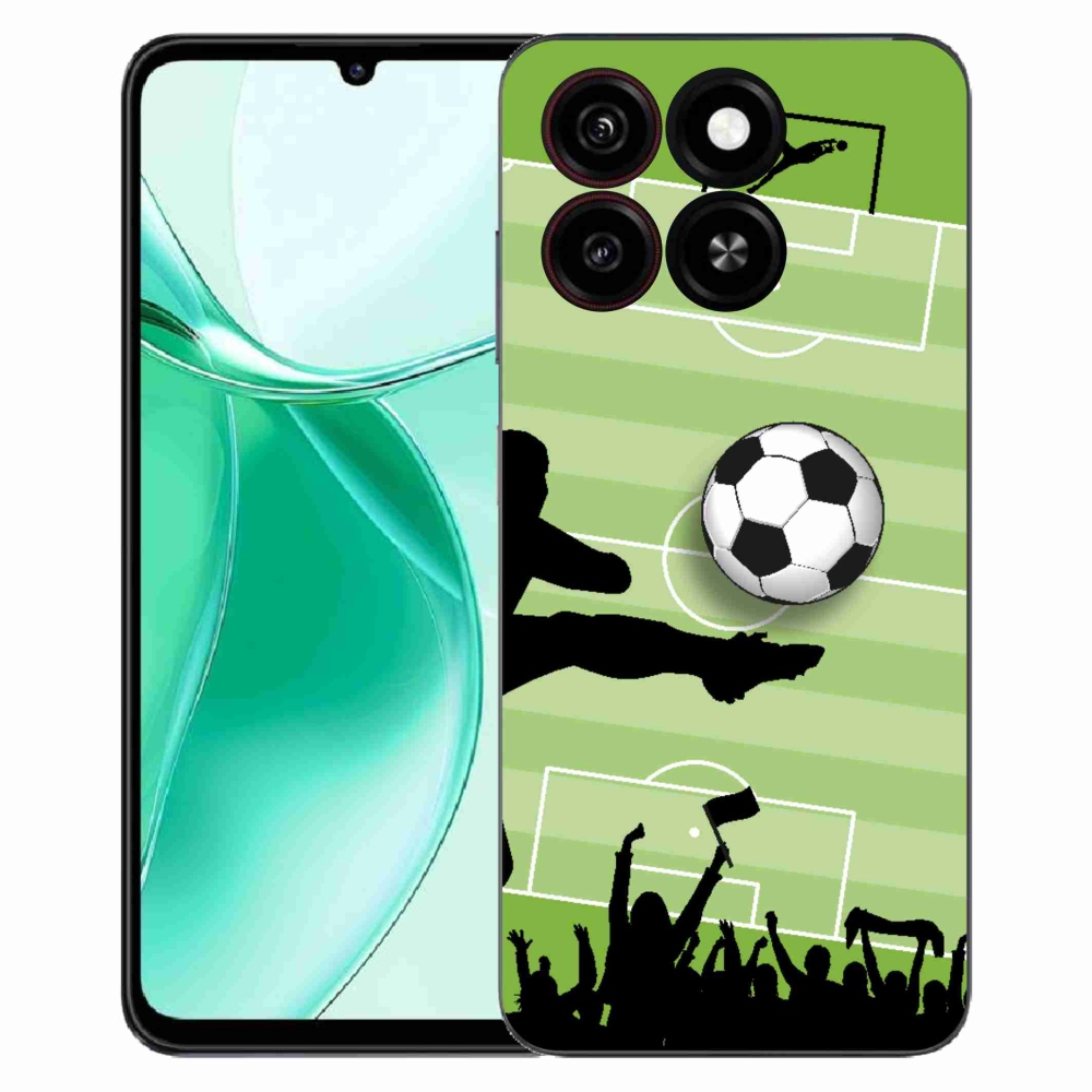 Gelový kryt mmCase na ZTE Blade A35 - fotbal 3