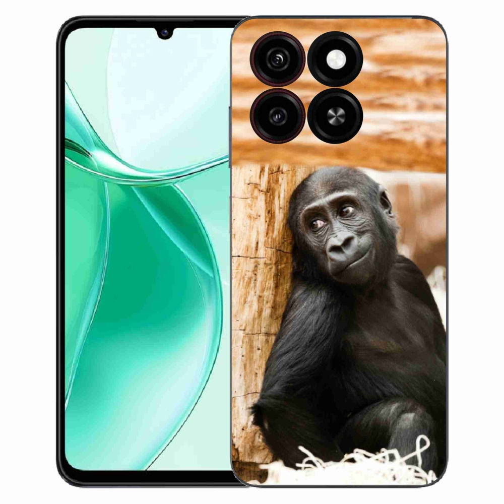 Gelový kryt mmCase na ZTE Blade A35 - gorila
