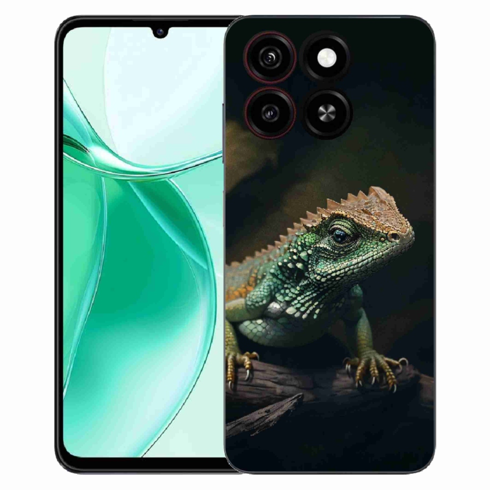 Gelový kryt mmCase na ZTE Blade A35 - ještěr