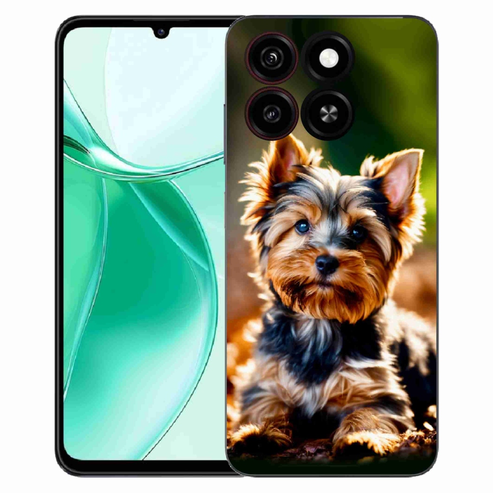 Gelový kryt mmCase na ZTE Blade A35 - jorkšír 10