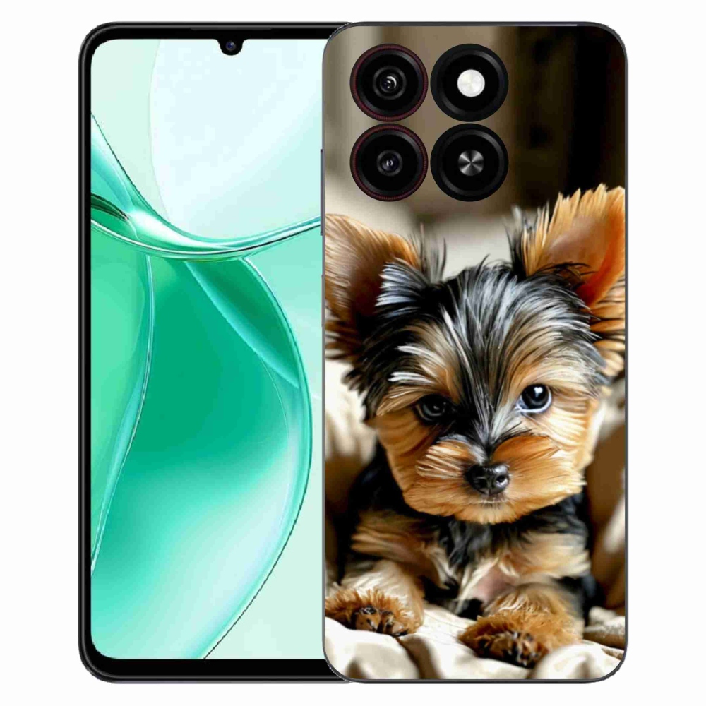 Gelový kryt mmCase na ZTE Blade A35 - jorkšír 11