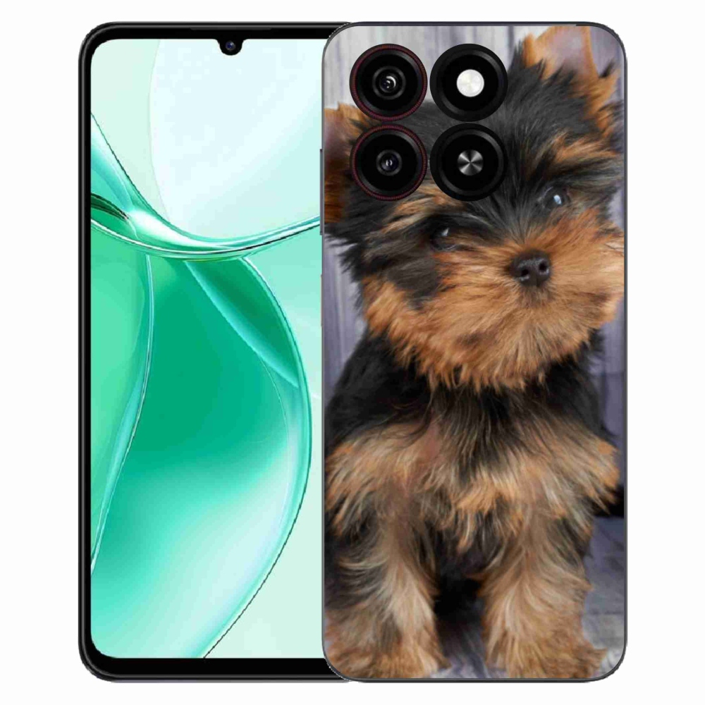 Gelový kryt mmCase na ZTE Blade A35 - jorkšír 9