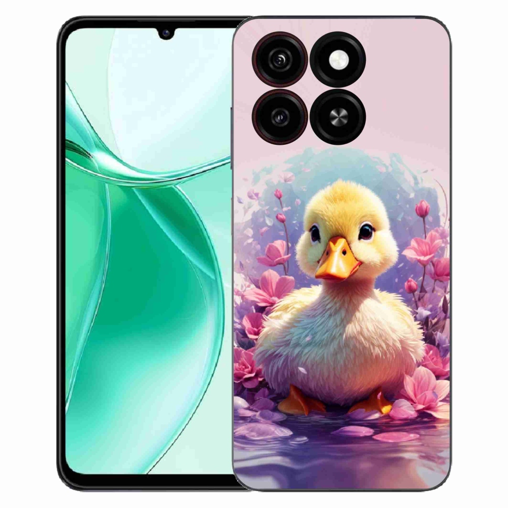 Gelový kryt mmCase na ZTE Blade A35 - kachnička