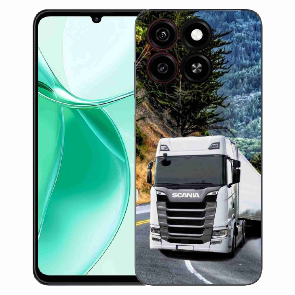 Gelový kryt mmCase na ZTE Blade A35 - kamion 1