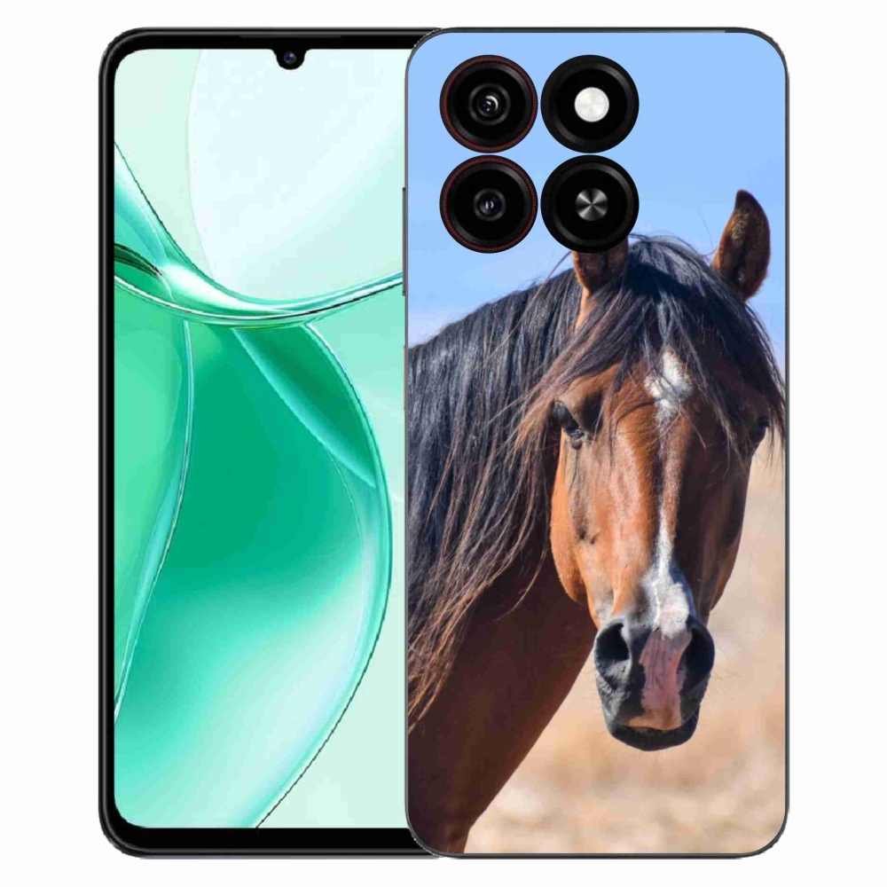 Gelový kryt mmCase na ZTE Blade A35 - klidný kůň