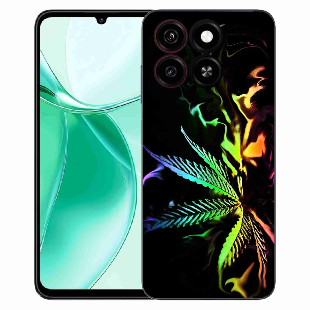 Gelový kryt mmCase na ZTE Blade A35 - konopí 2
