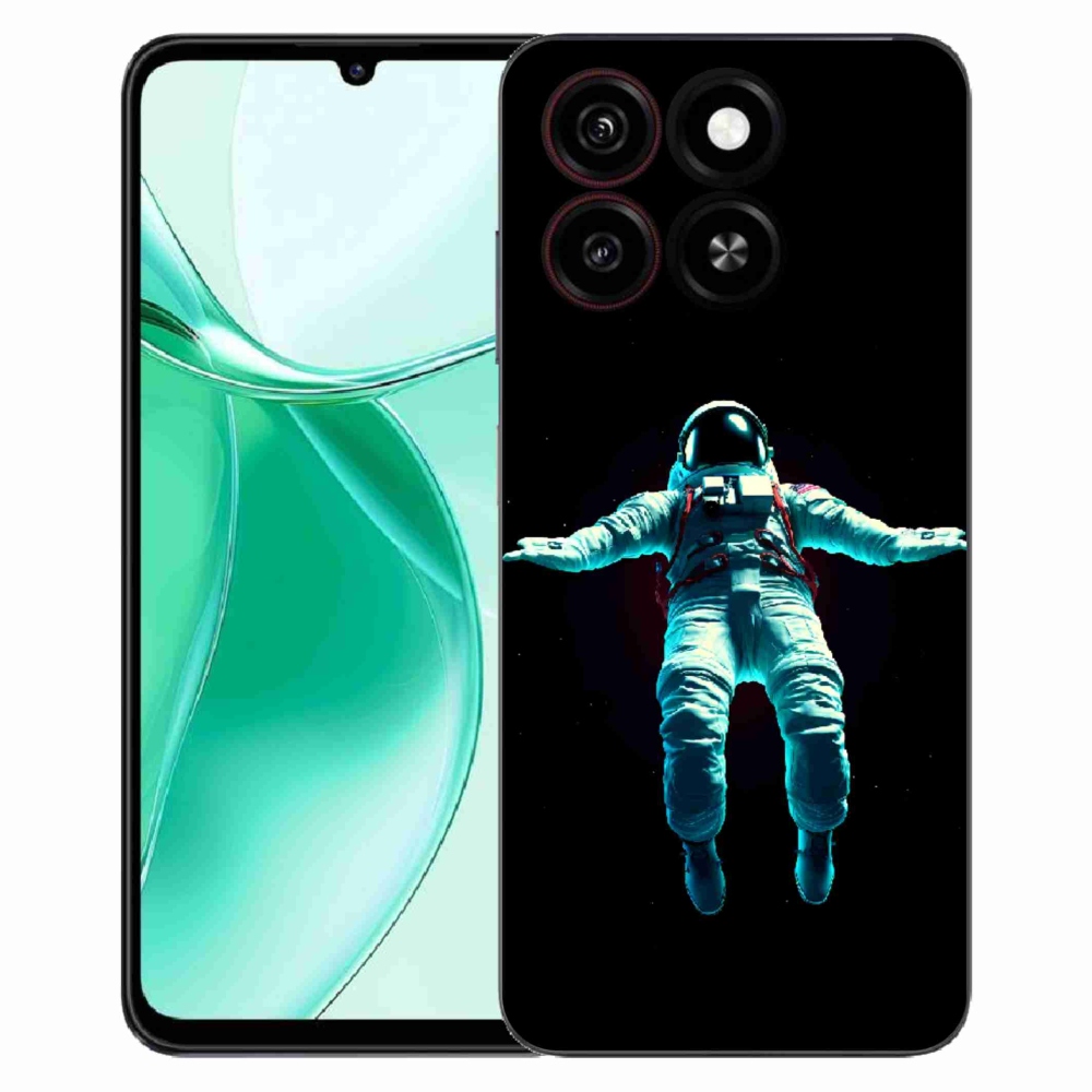 Gelový kryt mmCase na ZTE Blade A35 - kosmonaut