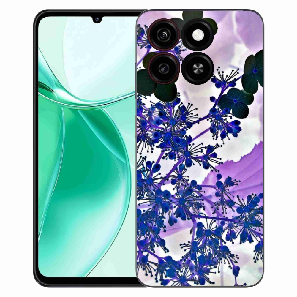 Gelový kryt mmCase na ZTE Blade A35 - květ hortenzie