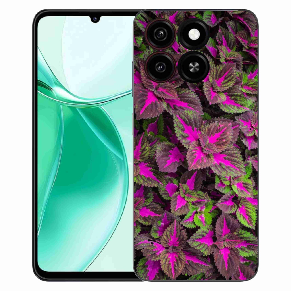 Gelový kryt mmCase na ZTE Blade A35 - květiny 10