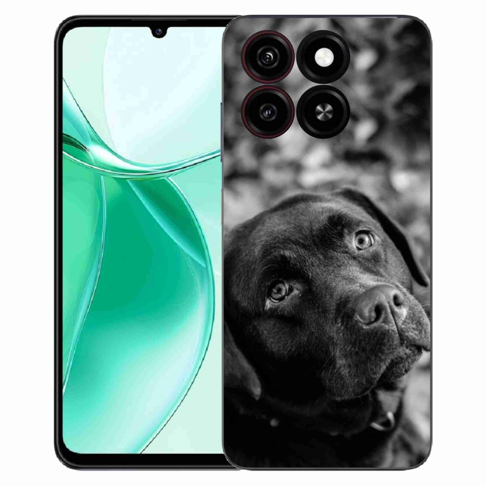 Gelový kryt mmCase na ZTE Blade A35 - labrador