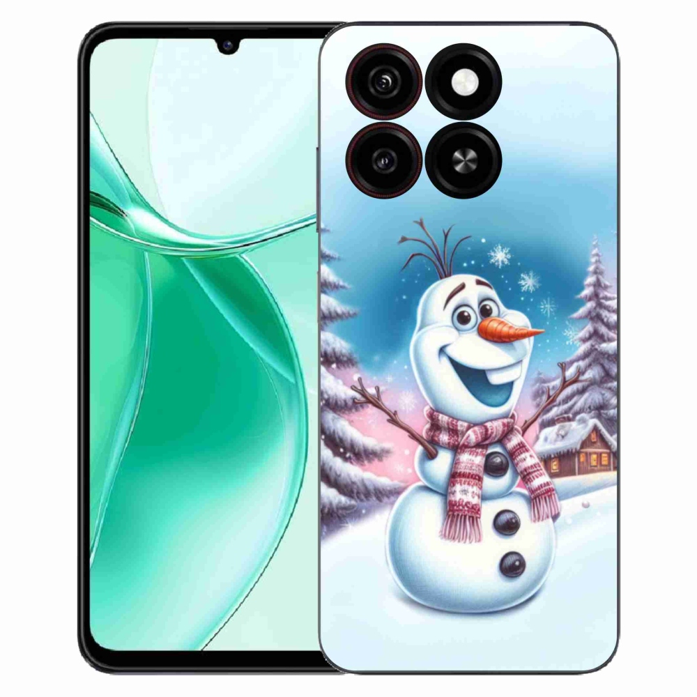 Gelový kryt mmCase na ZTE Blade A35 - ledové království