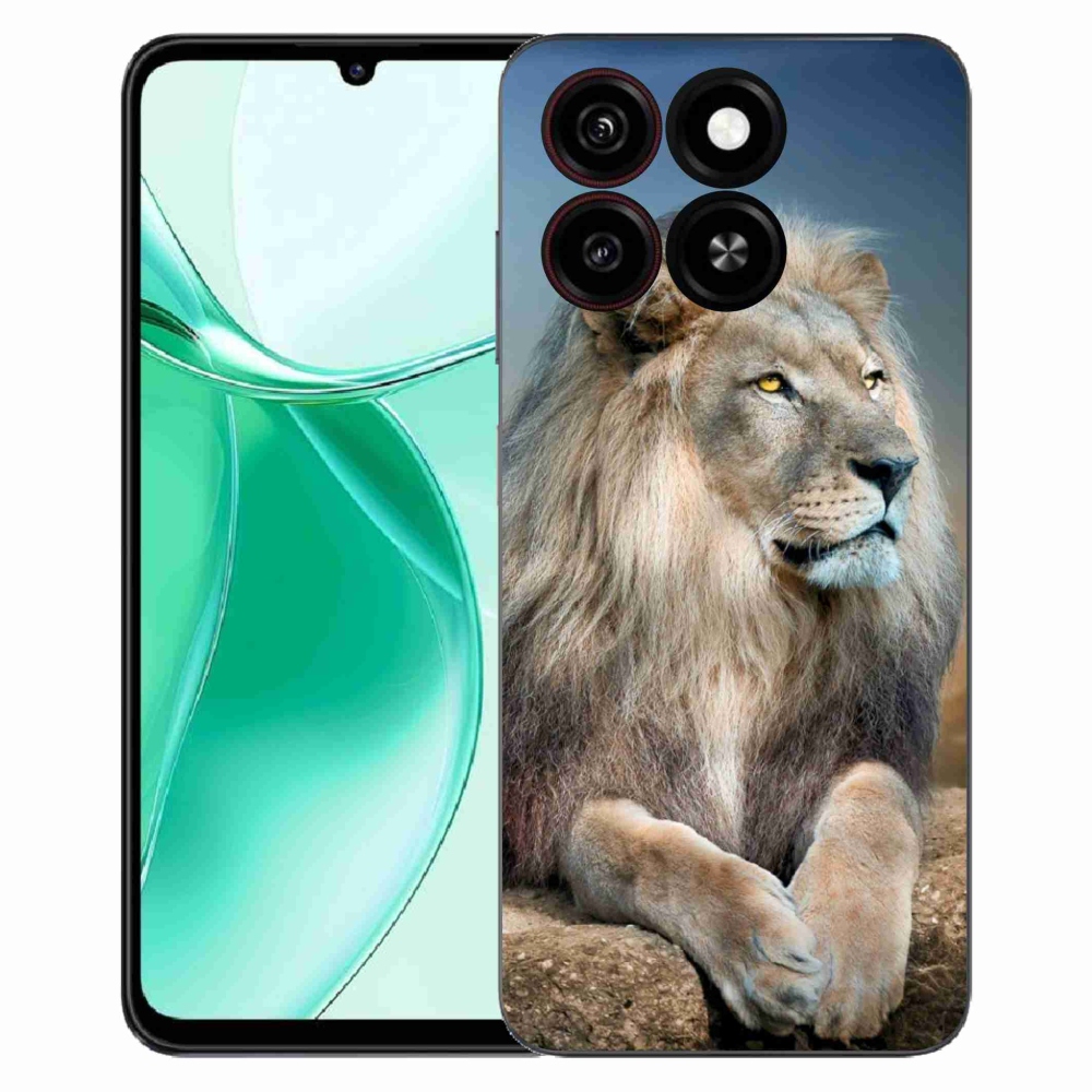 Gelový kryt mmCase na ZTE Blade A35 - lev 1