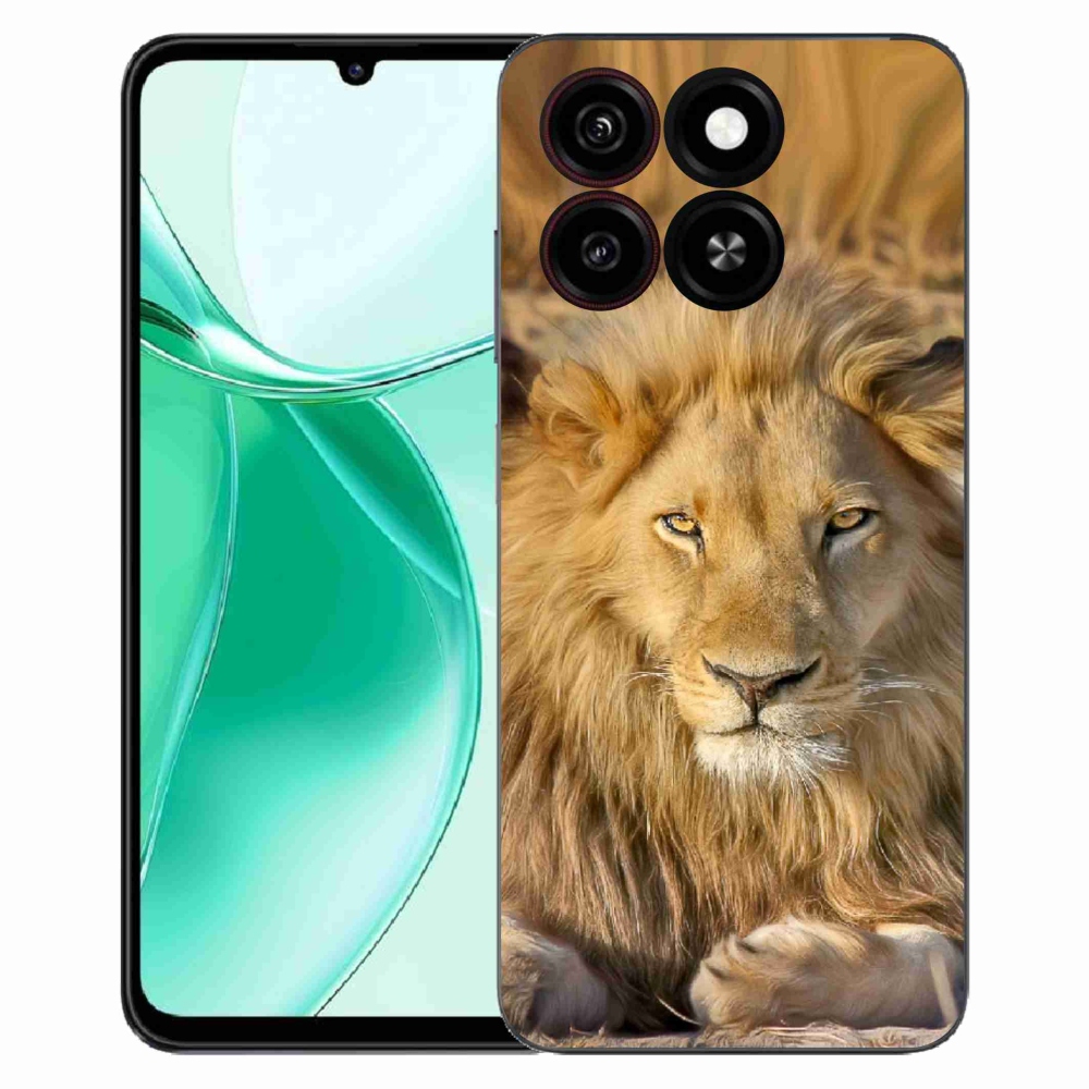 Gelový kryt mmCase na ZTE Blade A35 - lev 2