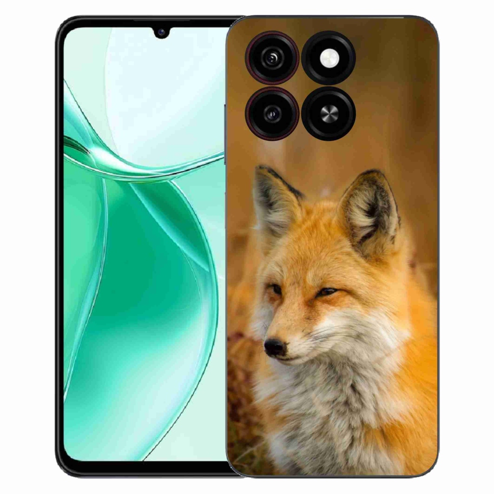 Gelový kryt mmCase na ZTE Blade A35 - liška