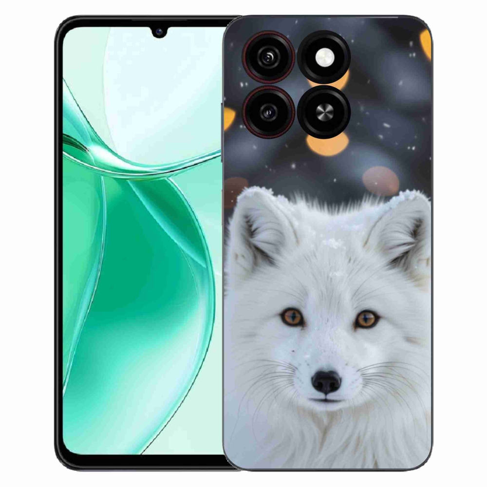Gelový kryt mmCase na ZTE Blade A35 - liška polární