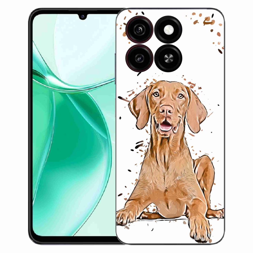 Gelový kryt mmCase na ZTE Blade A35 - maďar