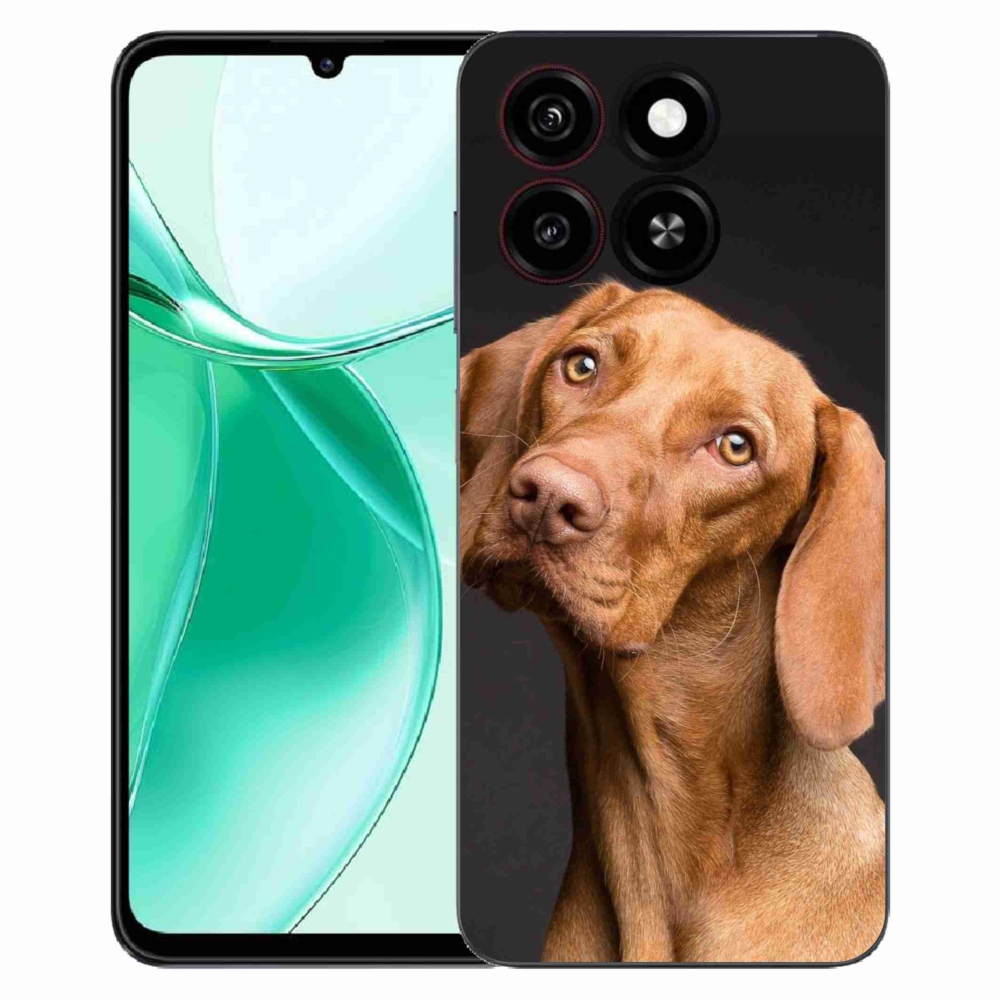 Gelový kryt mmCase na ZTE Blade A35 - maďarský ohař