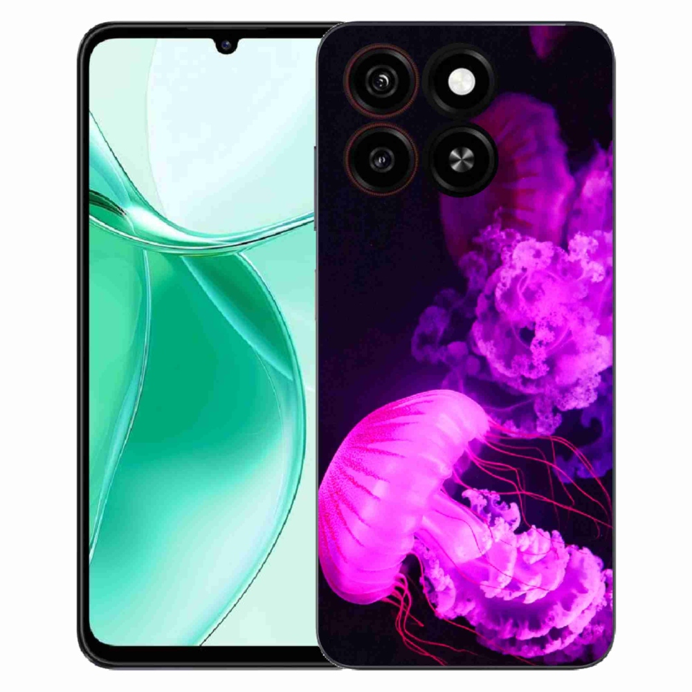 Gelový kryt mmCase na ZTE Blade A35 - medúza 1