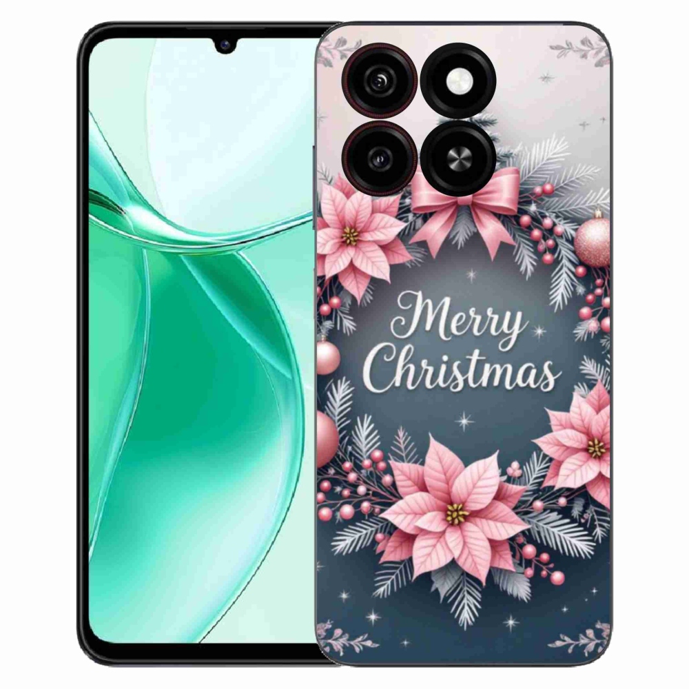 Gelový kryt mmCase na ZTE Blade A35 - merry christmas