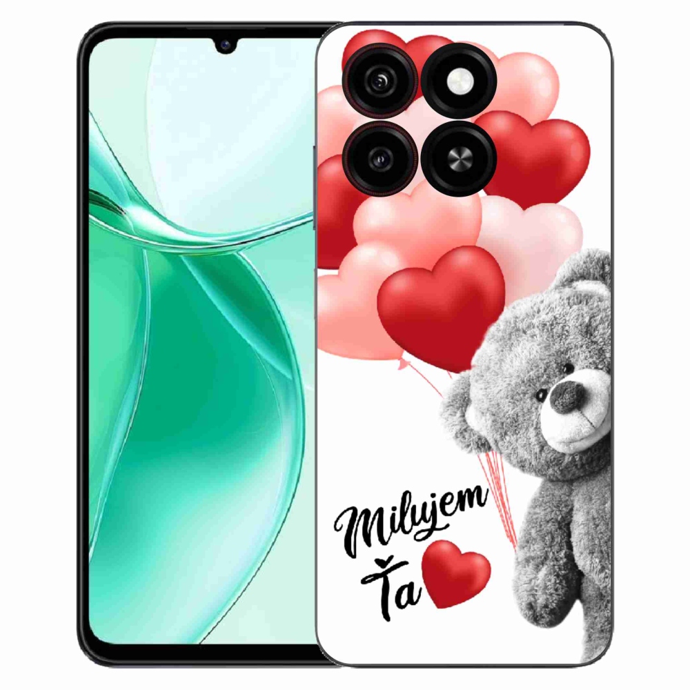 Gelový kryt mmCase na ZTE Blade A35 - milujem Ťa sk