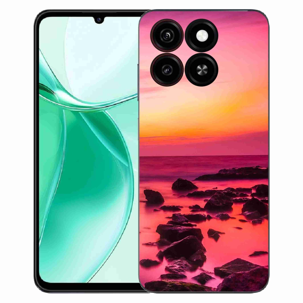 Gelový kryt mmCase na ZTE Blade A35 - moře a záře