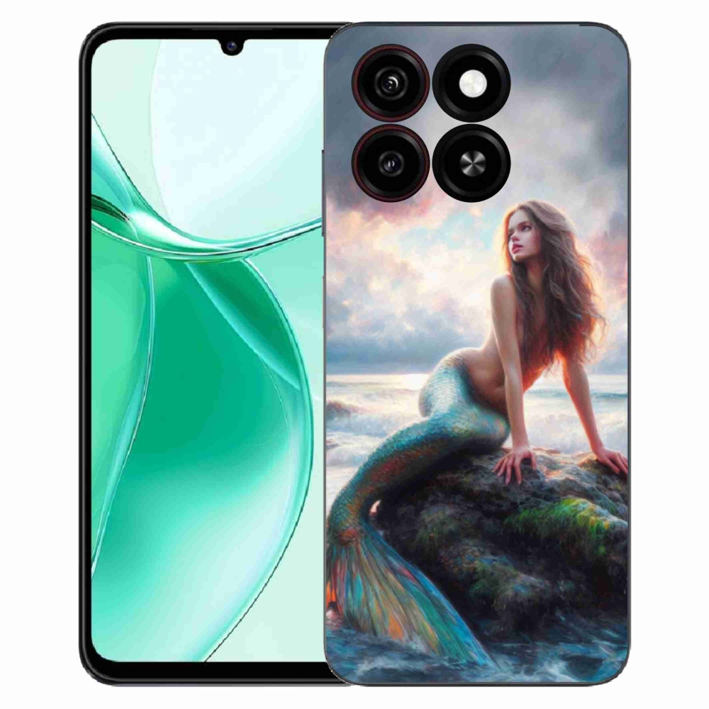 Gelový kryt mmCase na ZTE Blade A35 - mořská panna