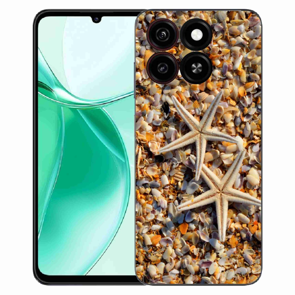 Gelový kryt mmCase na ZTE Blade A35 - mořské hvězdice