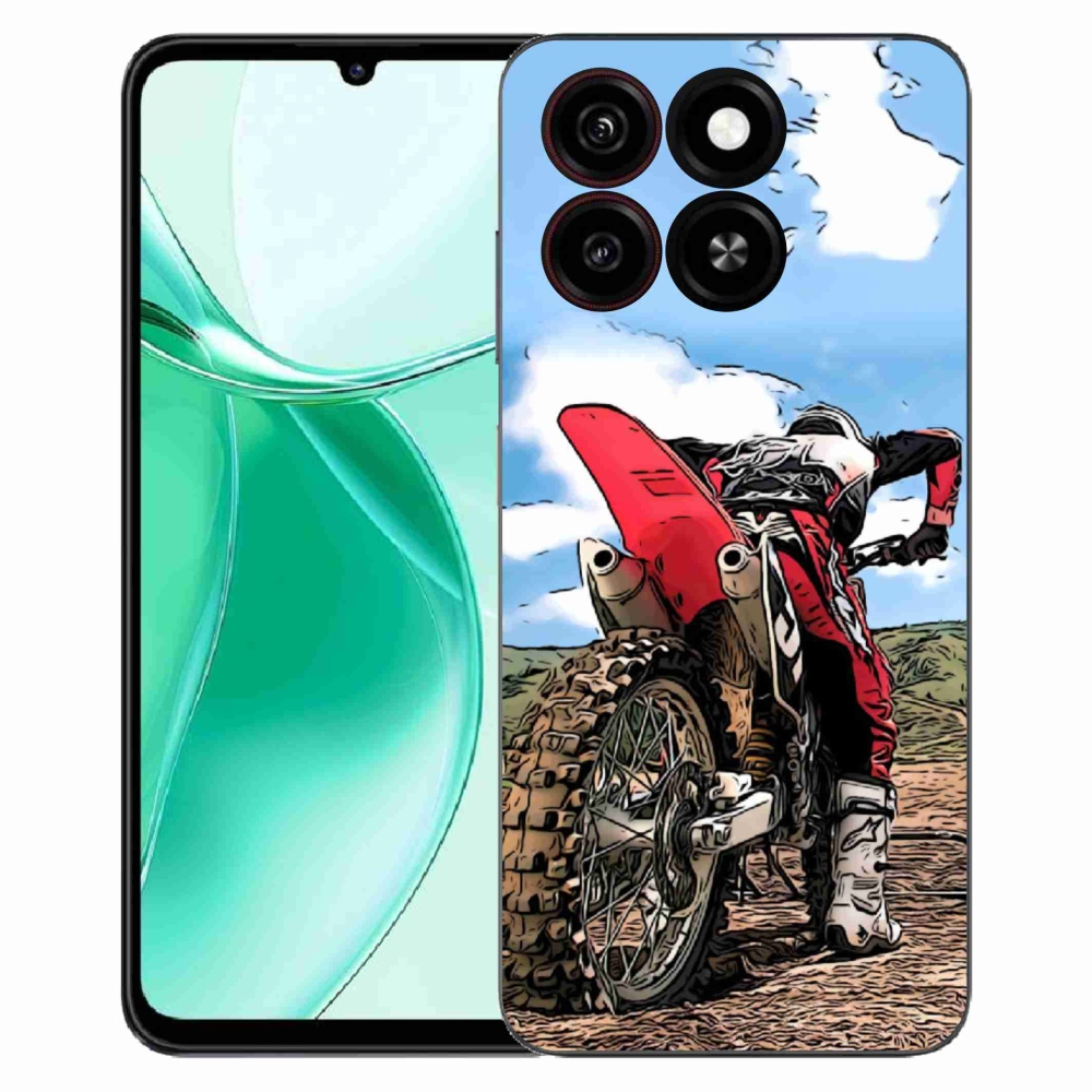Gelový kryt mmCase na ZTE Blade A35 - moto