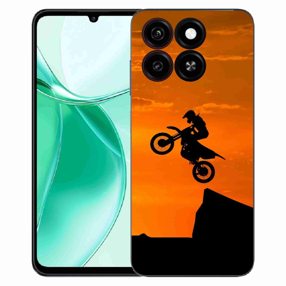 Gelový kryt mmCase na ZTE Blade A35 - motocross