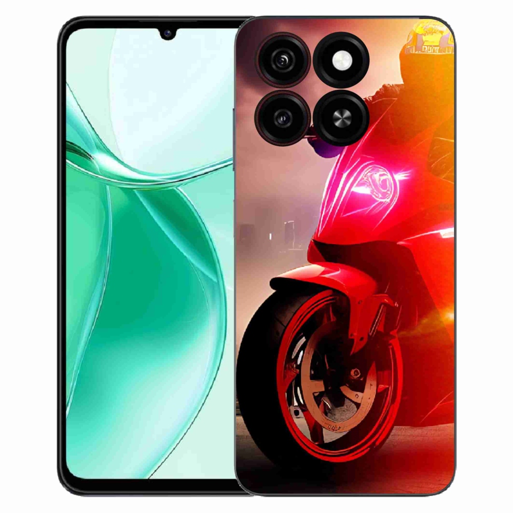Gelový kryt mmCase na ZTE Blade A35 - motorka