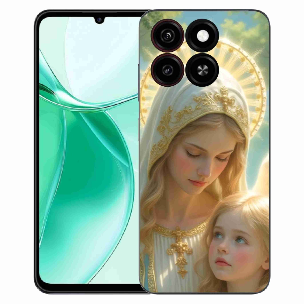 Gelový kryt mmCase na ZTE Blade A35 - náboženský motiv 2