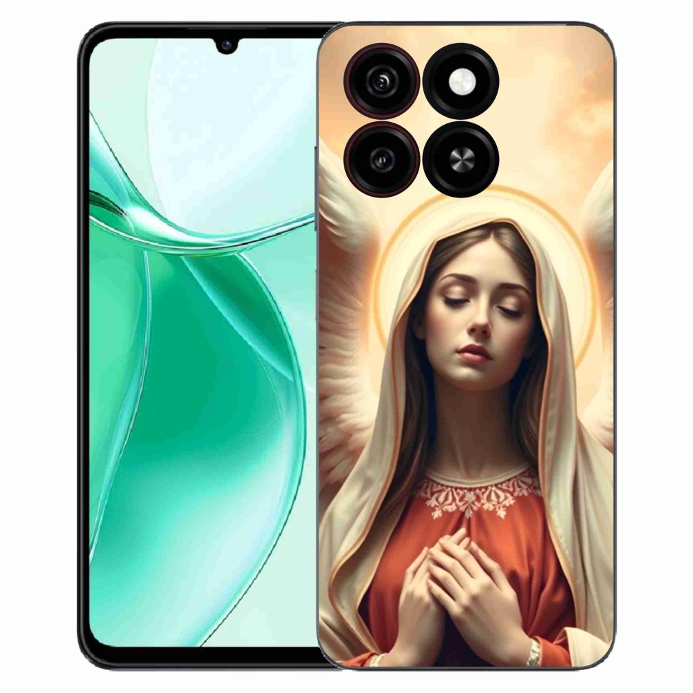 Gelový kryt mmCase na ZTE Blade A35 - náboženský motiv
