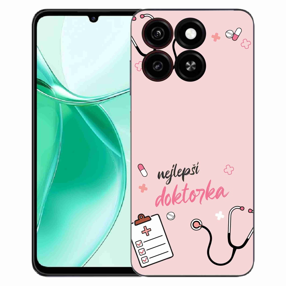 Gelový kryt mmCase na ZTE Blade A35 - nejlepší doktorka