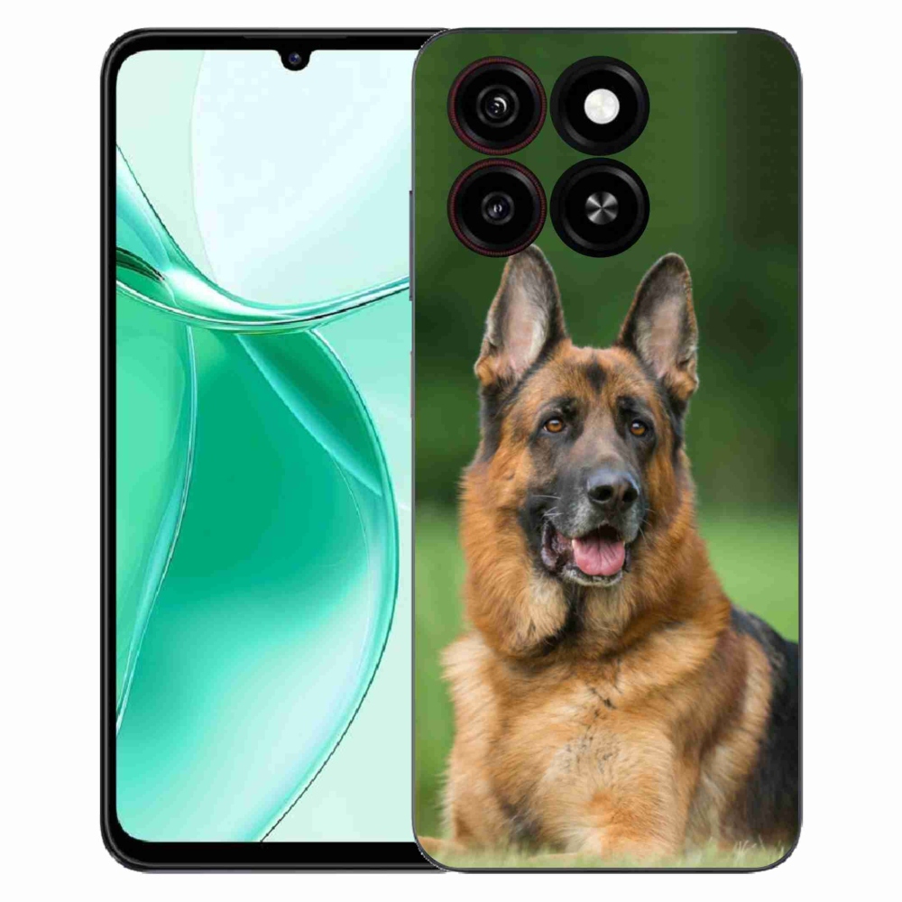 Gelový kryt mmCase na ZTE Blade A35 - německý ovčák