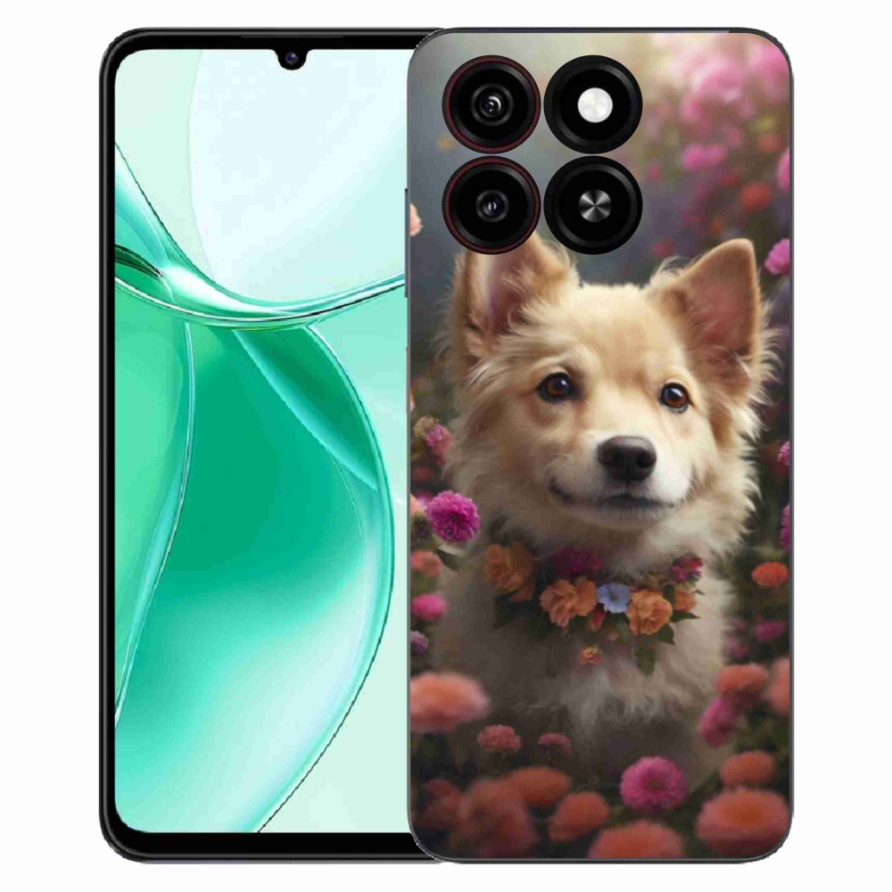 Gelový kryt mmCase na ZTE Blade A35 - německý špic