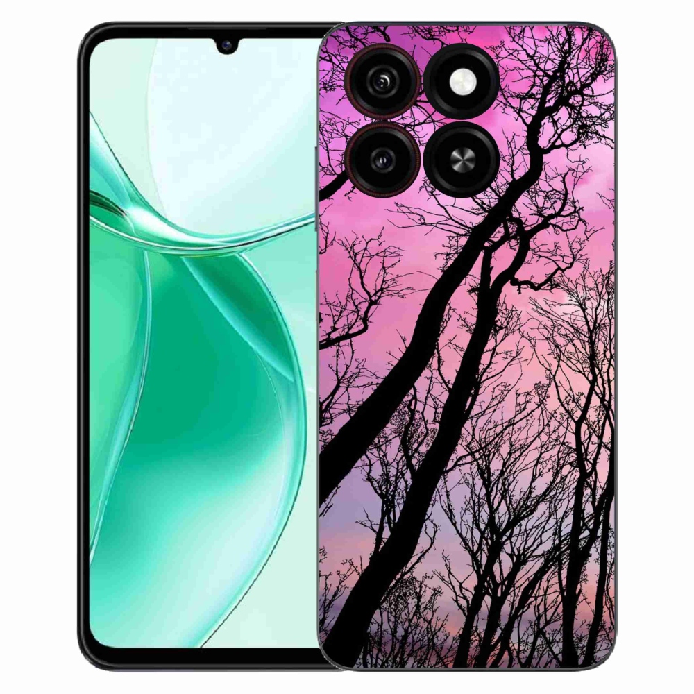 Gelový kryt mmCase na ZTE Blade A35 - opadané stromy