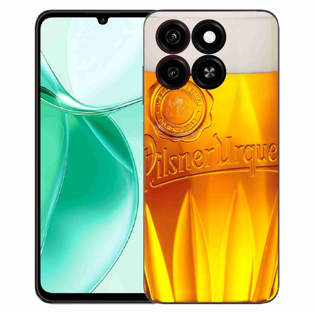Gelový kryt mmCase na ZTE Blade A35 - pivo