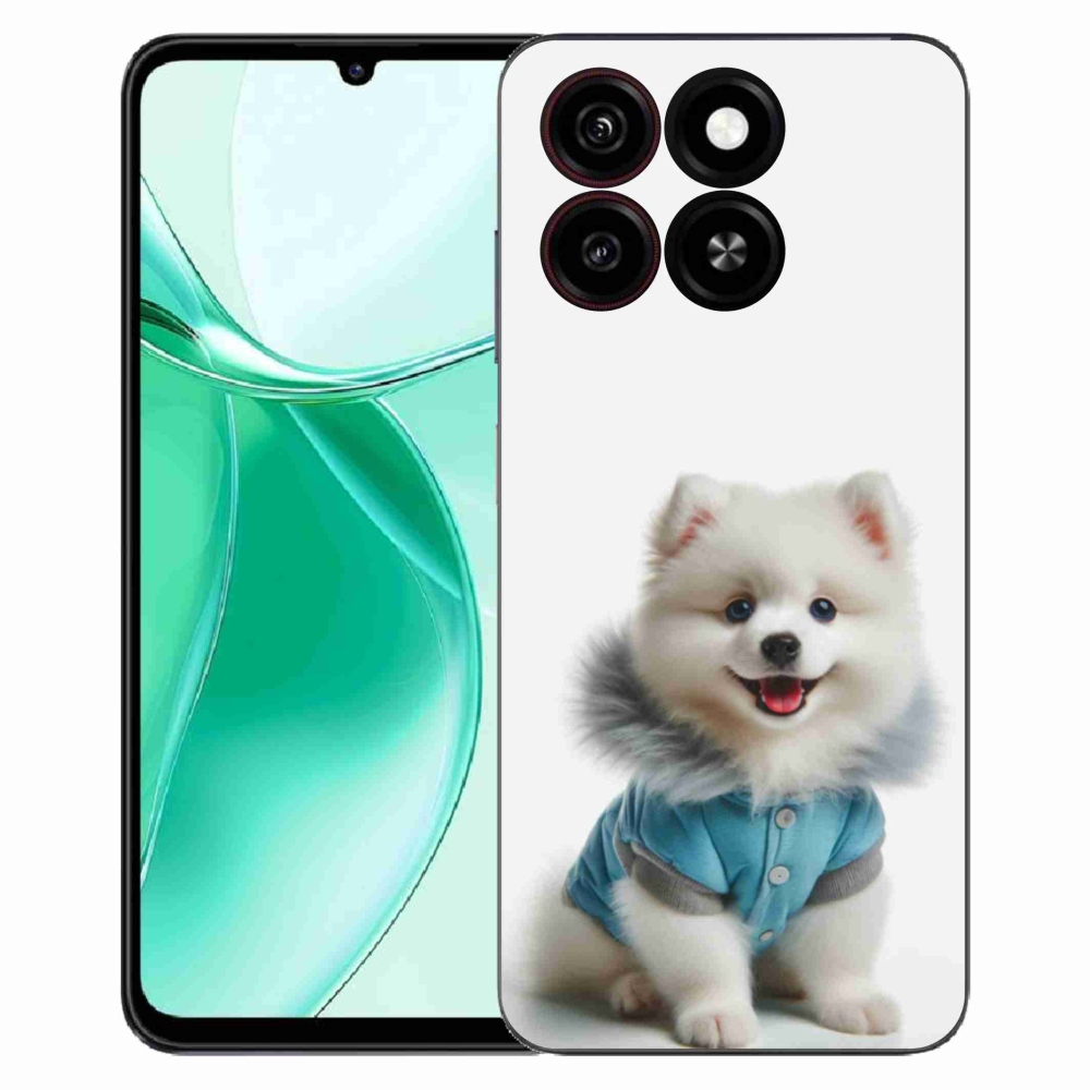 Gelový kryt mmCase na ZTE Blade A35 - pomeranian