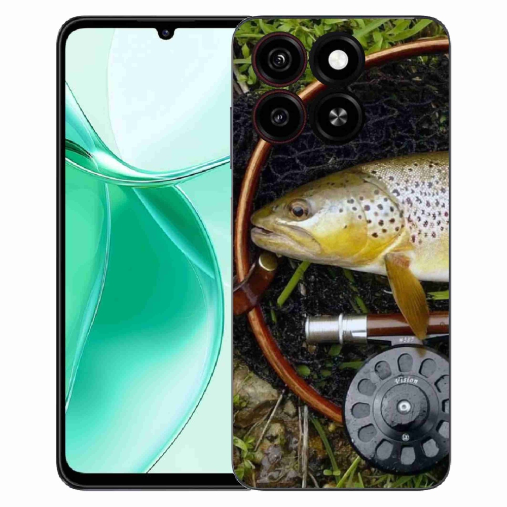 Gelový kryt mmCase na ZTE Blade A35 - pstruh 2