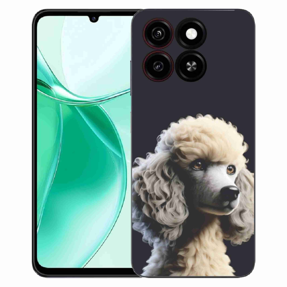 Gelový kryt mmCase na ZTE Blade A35 - pudl