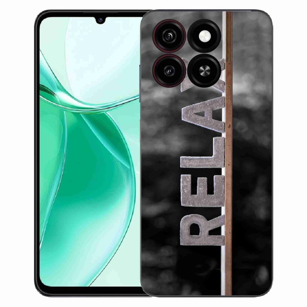 Gelový kryt mmCase na ZTE Blade A35 - relax 1