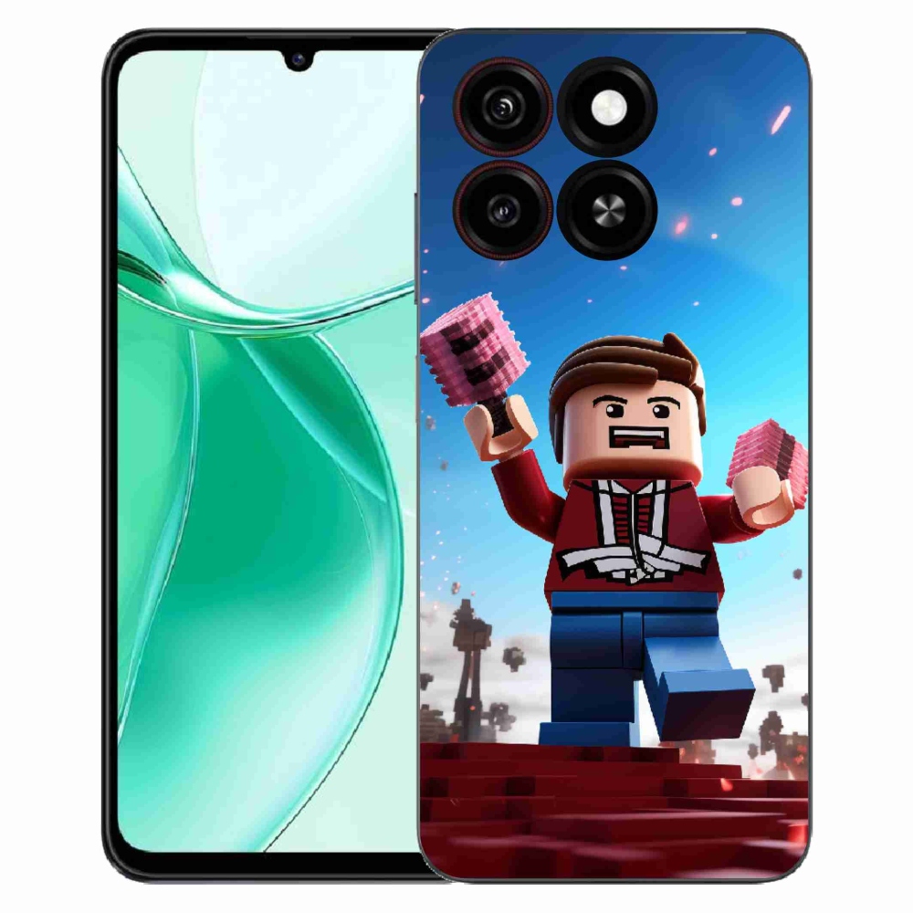 Gelový kryt mmCase na ZTE Blade A35 - roblox 2
