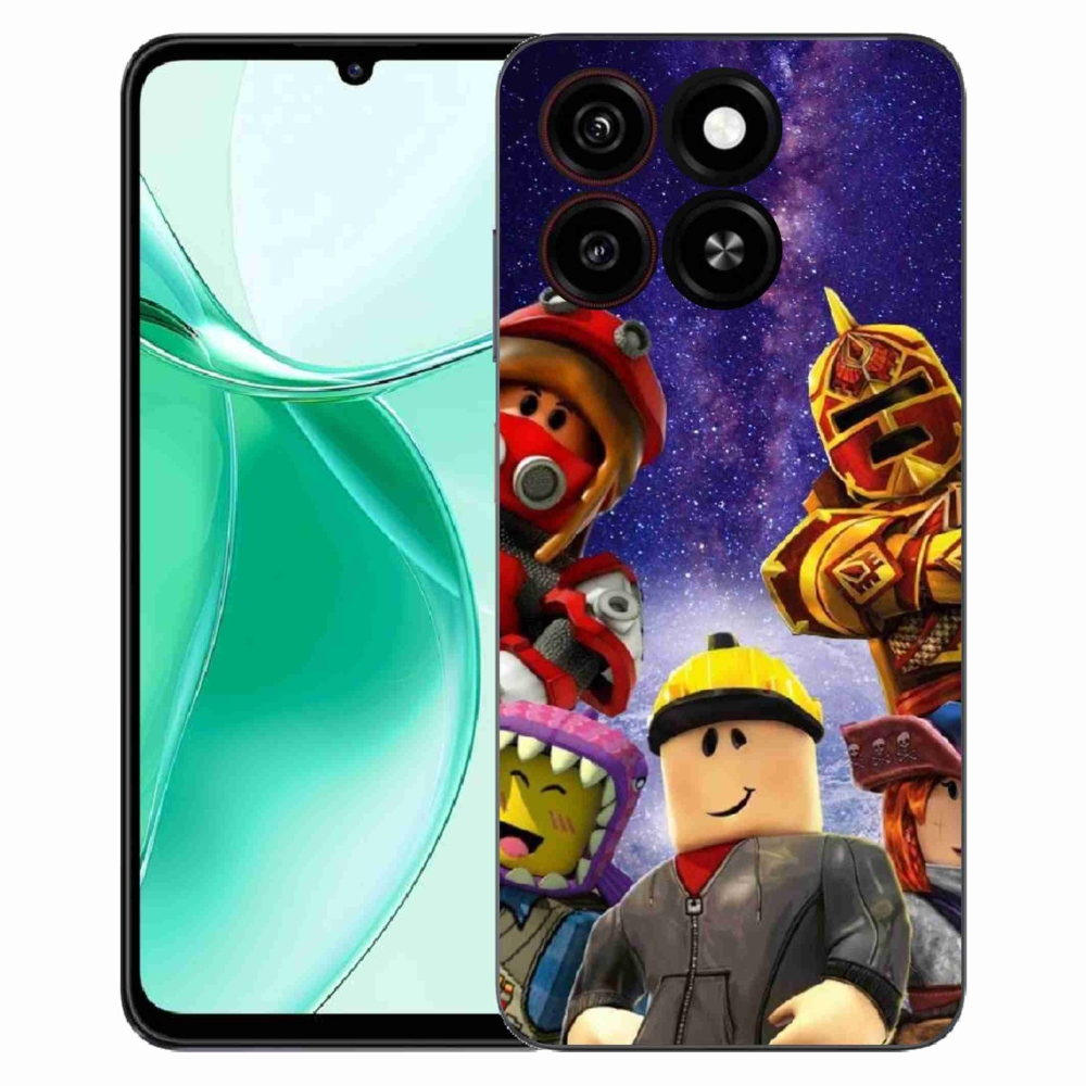 Gelový kryt mmCase na ZTE Blade A35 - roblox 3